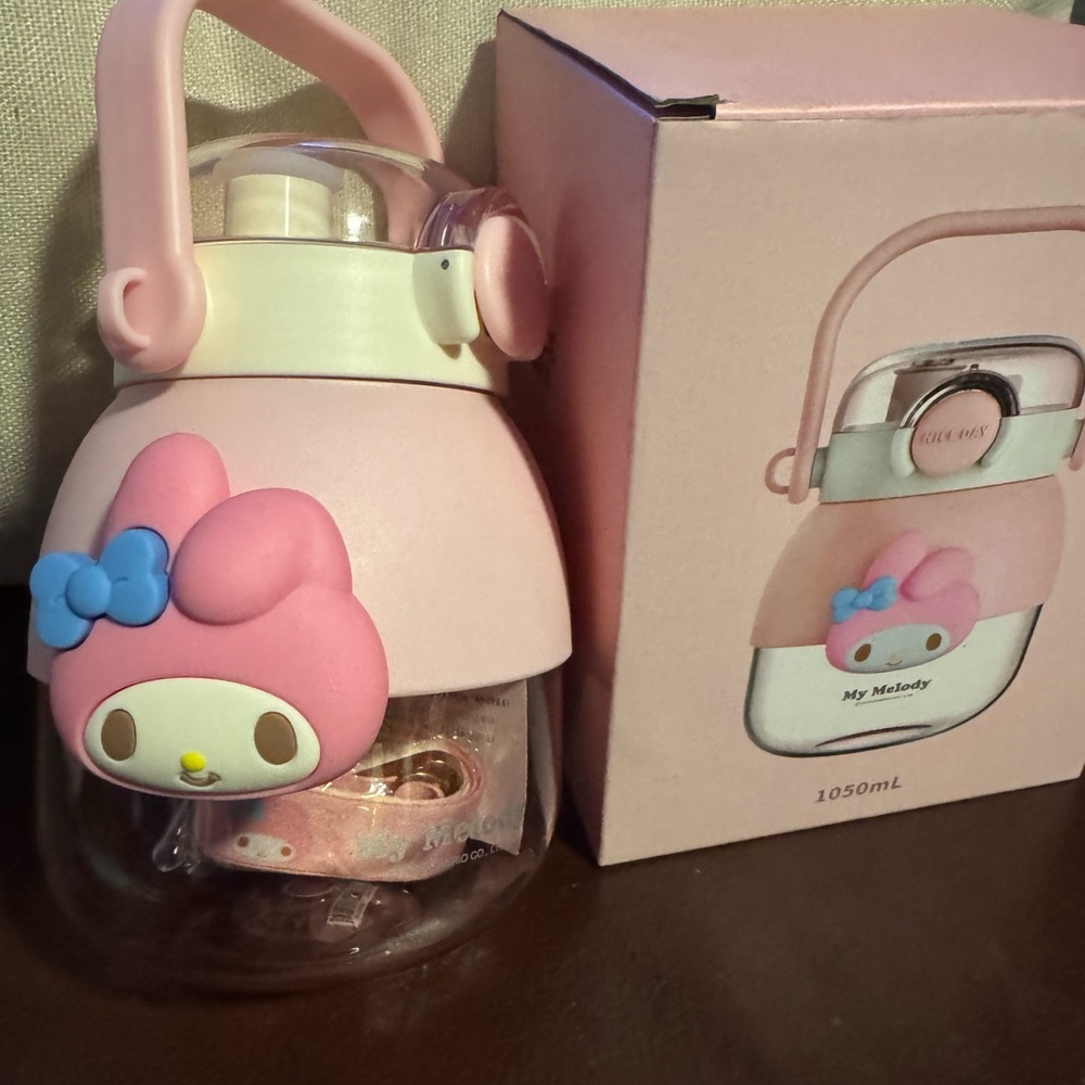 Sanrio Licensed My Melody Pink Water Bottle 1050mL